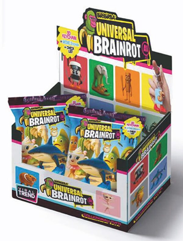 Skifidol Italian Brainrot Universal Brainrot 3D Keychain