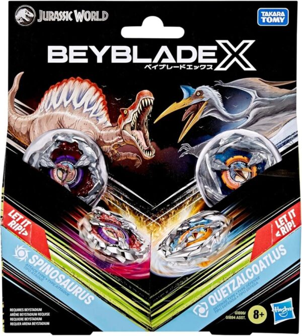 Beyblade X Spinosaurus & Quetzalcoatlus Dual Pack