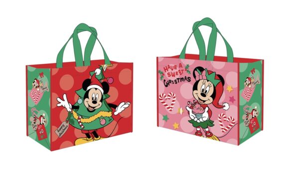Disney Minnie & Mickey Christmas Shopping Bag