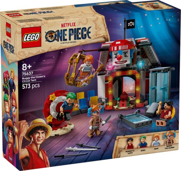 LEGO One Piece 75637 Buggy the Clown's Circus Tent