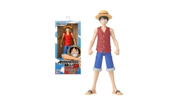 One Piece Monkey D.Luffy Anime Heroes Mega Bandai Figure