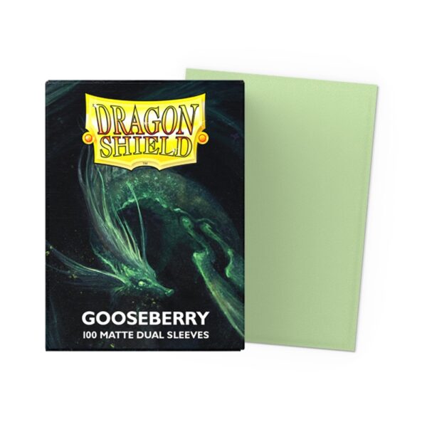 Dragon Shield Gooseberry Matte Dual Sleeves (100ct)