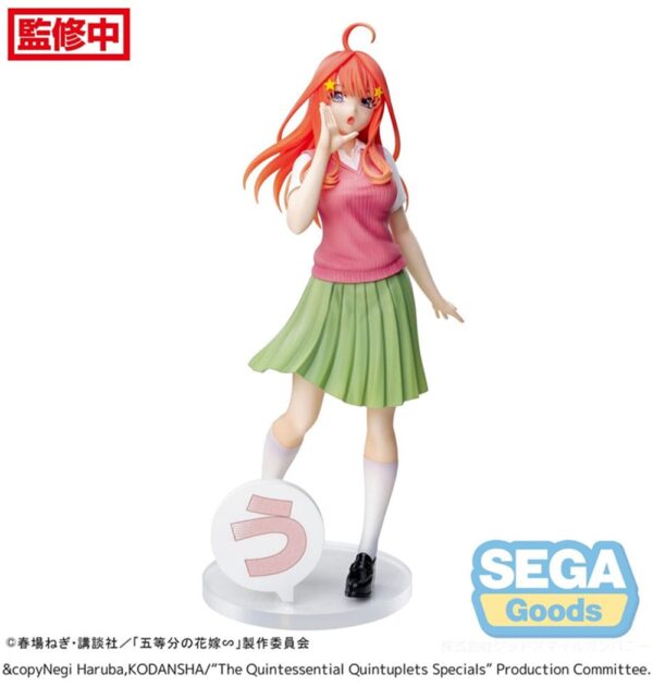 Quintessential Quintuplets Itsuki Nakano Luminasta Sega Goods Figure