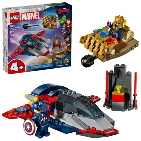 LEGO Marvel 76319 Captain America VS Thanos