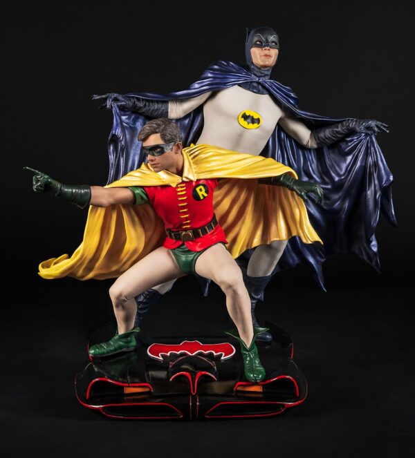DC Batman and Robin PureArts Diorama