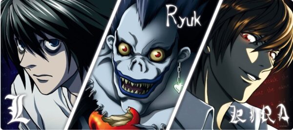 Death Note Light Ryuk & Kira Desk Mat