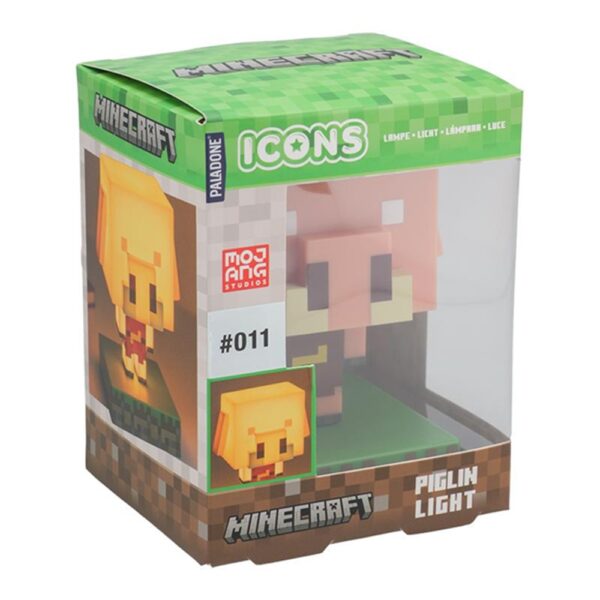 Minecraft Pig Icon Lamp