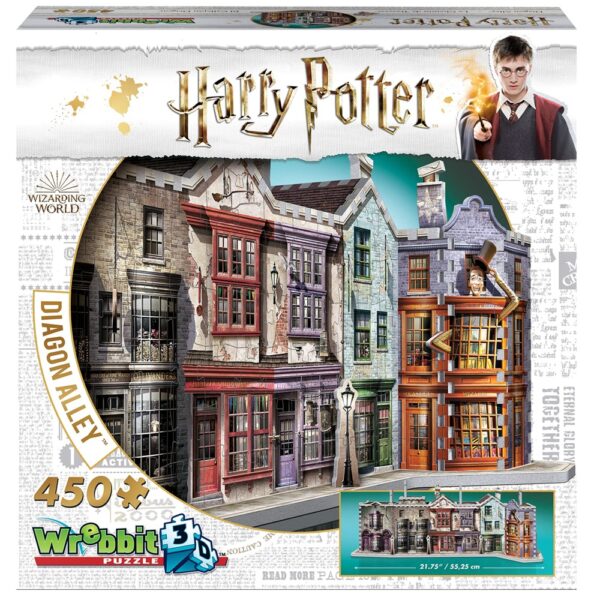 Harry Potter Diagon Alley 3D Puzzle 450 Pieces