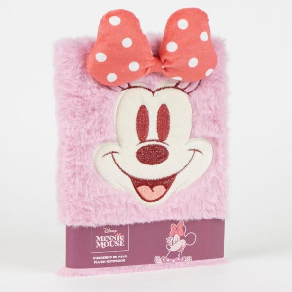 Disney Minnie Premium Fur Notebook Size A5
