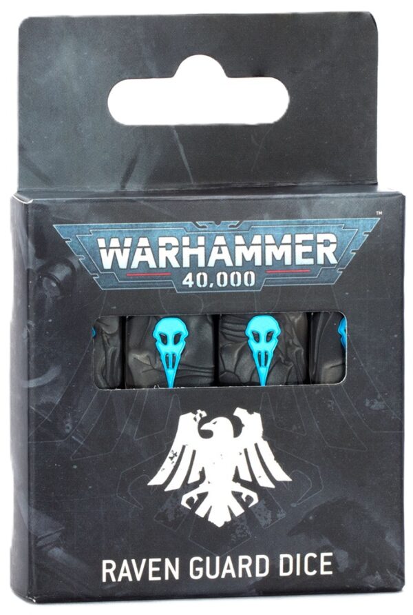 Warhammer 40,000 Raven Guard Dice (55-62)
