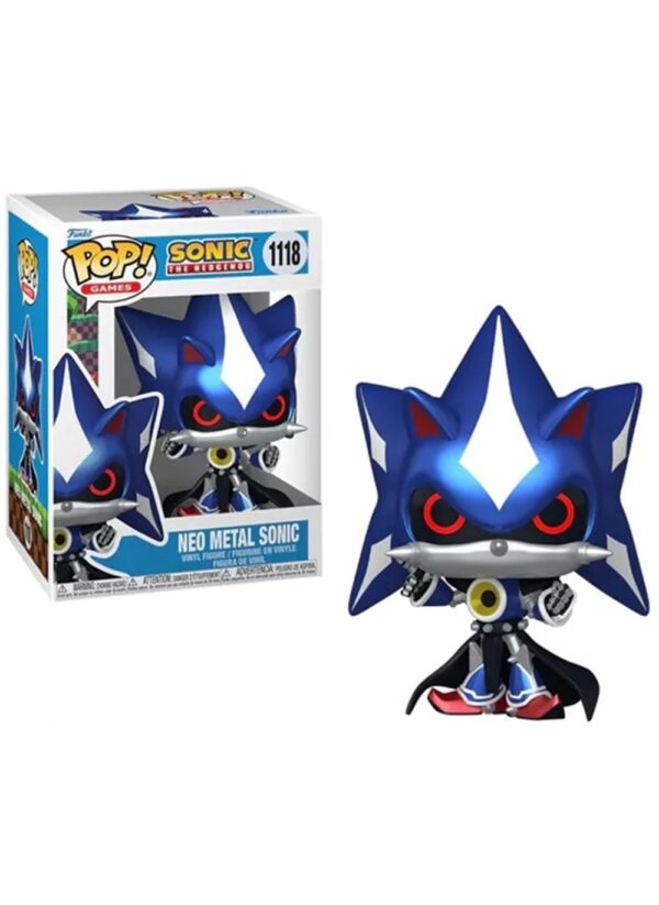 Funko POP! Sonic The Hedgehog N° 1118 - Neo Metal Sonic