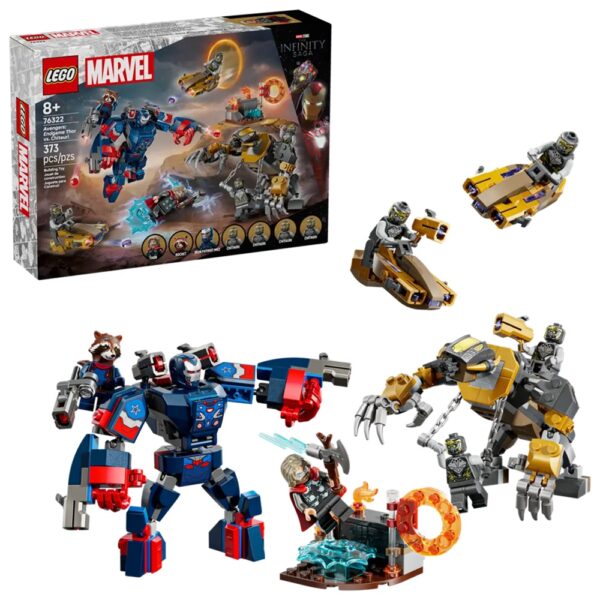 LEGO Marvel 76322 Endgame Thor vs Chitauri