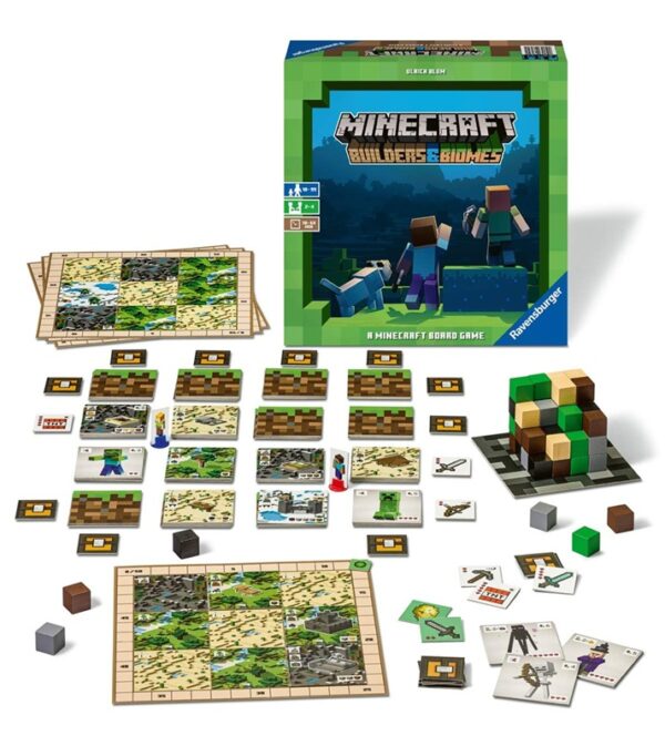 Minecraft Builders & Biomes Board Game