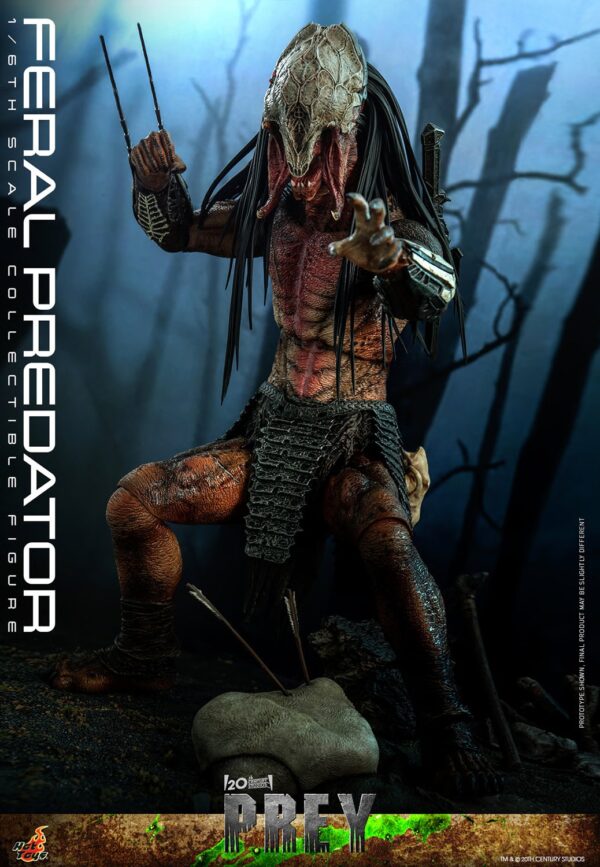 Prey Feral Predator Sixth Scale Hot Toys Figure