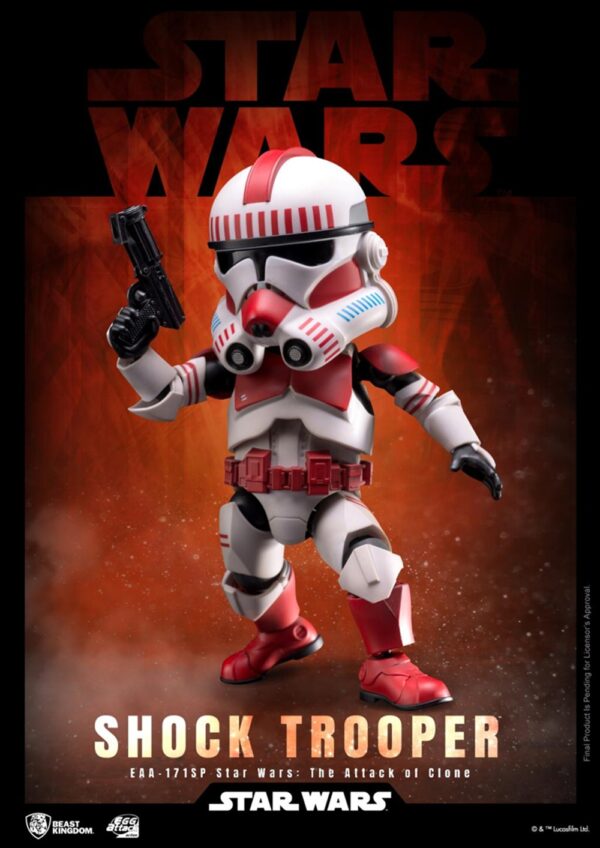 Star Wars Shock Trooper Egg Attack Action Beast Kingdom Figure