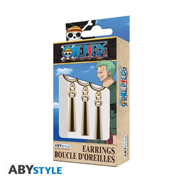 One Piece Zoro Earings 3 Pack