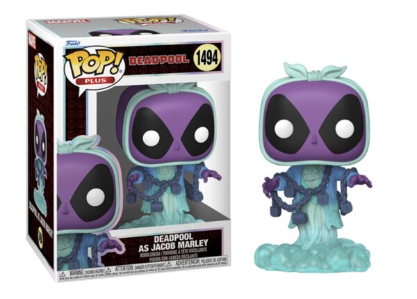 Funko POP! Marvel Deadpool N° 1494 - Deadpool As Jacob Marley