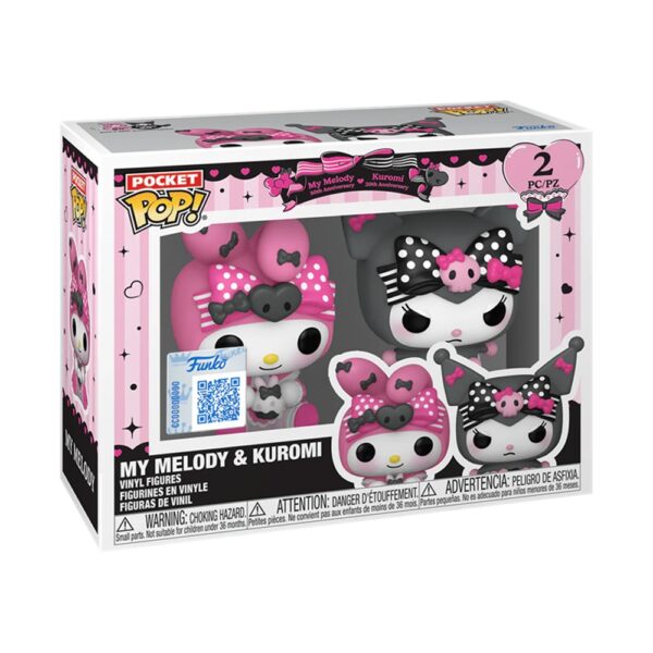 Pocket POP! Keychain Sanrio - My Melody & Kuromi