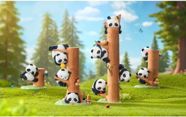 Panda Roll Fruit Tree Climbing Series Mystery Figure