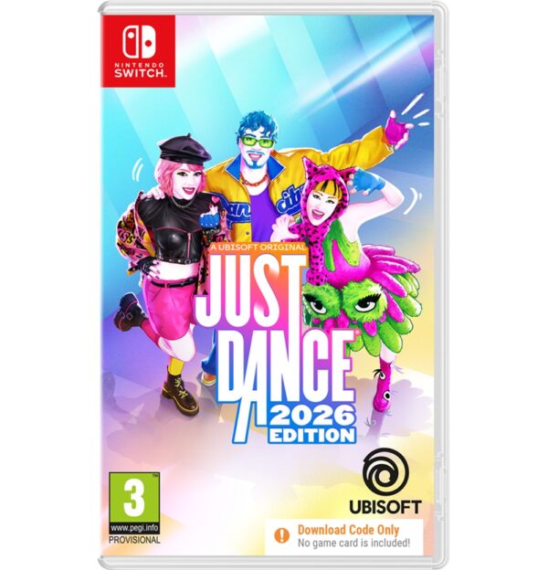 Nintendo Switch Just Dance 2026 (Code in Box)