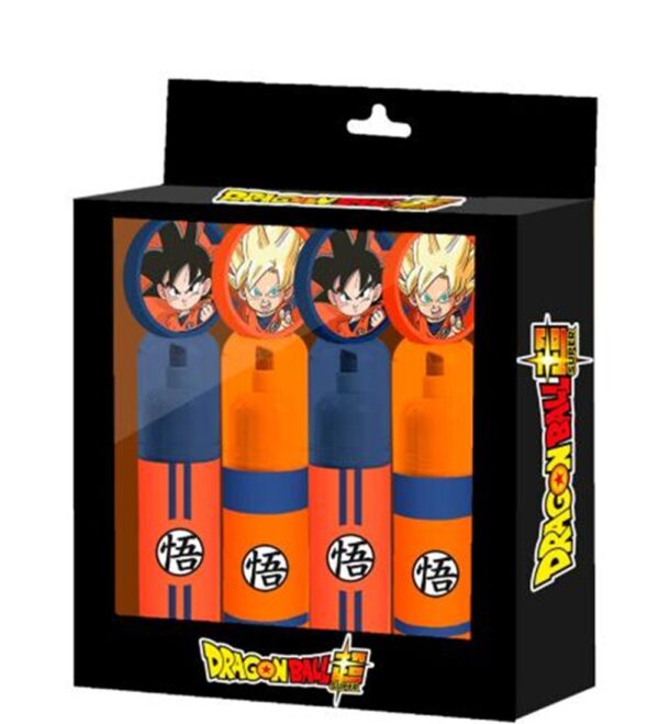 Dragon Ball Super Pack of 4 Highlighters