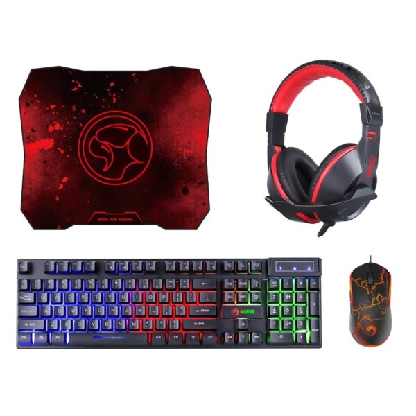 Marvo CM409 Gaming Combo Mouse+Keyboard+Headset+Mousepad