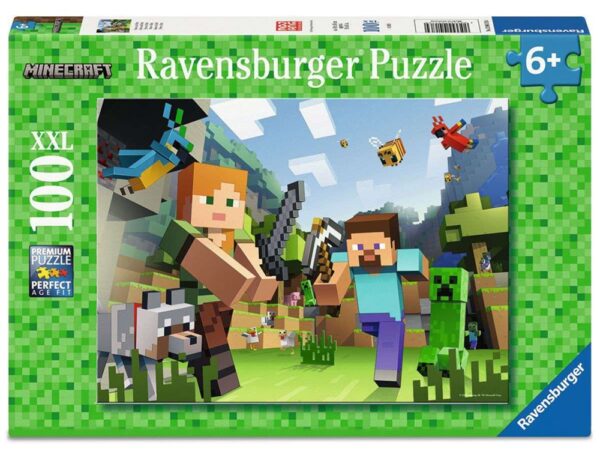 Minecraft Puzzle 100 Pieces XXL