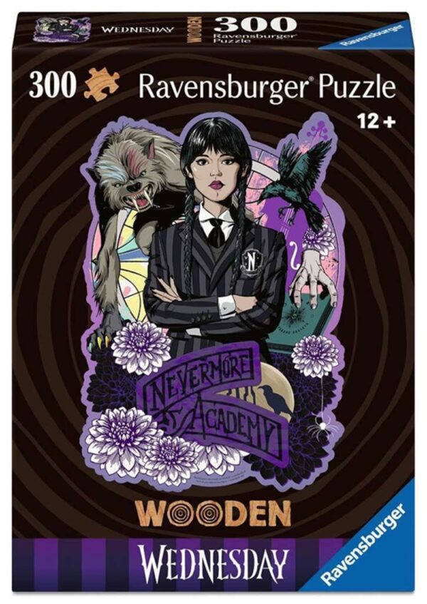 Wednesday Wooden Shape Puzzle 300 Pieces