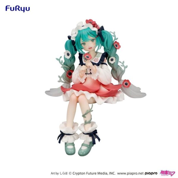 Hatsune Miku Flower Fairy Anemone Noodle Stopper Furyu Statue