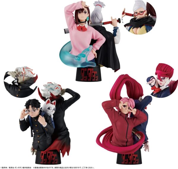 Dandadan Ex Series Megahouse 3 Statue Petitrama Set