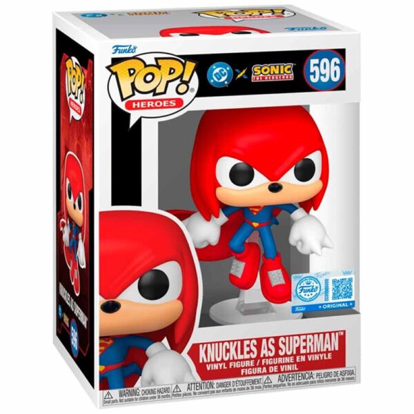 Funko POP! Sonic The Hedgehog N° 596 - Knuckles As Superman