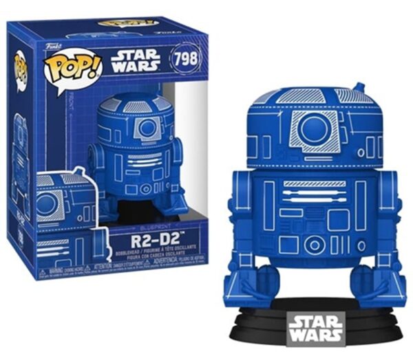 Funko POP! Star Wars N° 798 - R2-D2 Blueprint