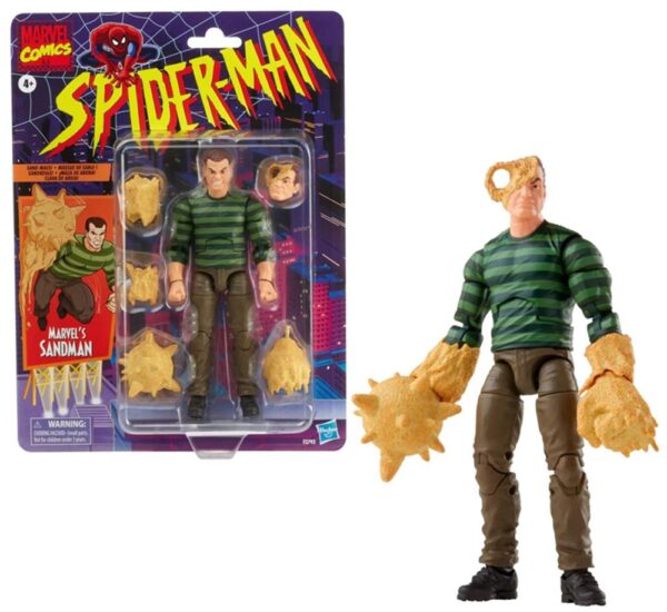 Marvel Spider-Man Sandman Legends Series Hasbro Figure