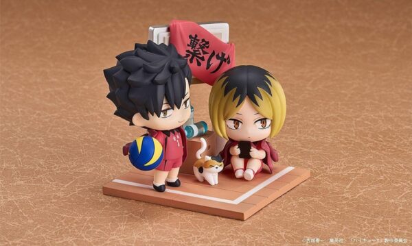 Haikyu!! Tetsuro Kuroo & Kenma Kozume Qset+ Goodsmile Figures