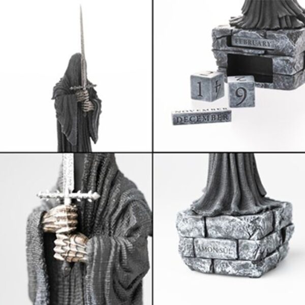 The Lord Of The Rings Nazgul Resin 3D Perpetual Calendar