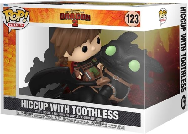 Funko POP! How To Train Your Dragon 2 N° 123 - Hiccup With Toothless