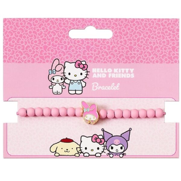 My Melody Pink Bead Bracelet