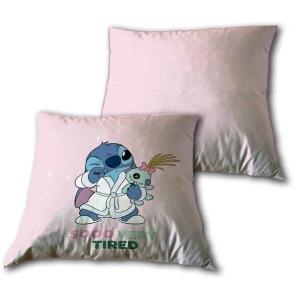 Disney Lilo & Stitch Sooo Very Tired Cushion 35x35cm