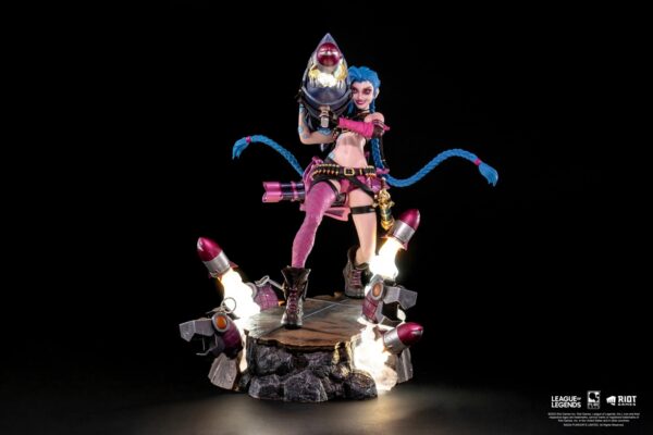 League Of Legends Jinx PureArts Statue