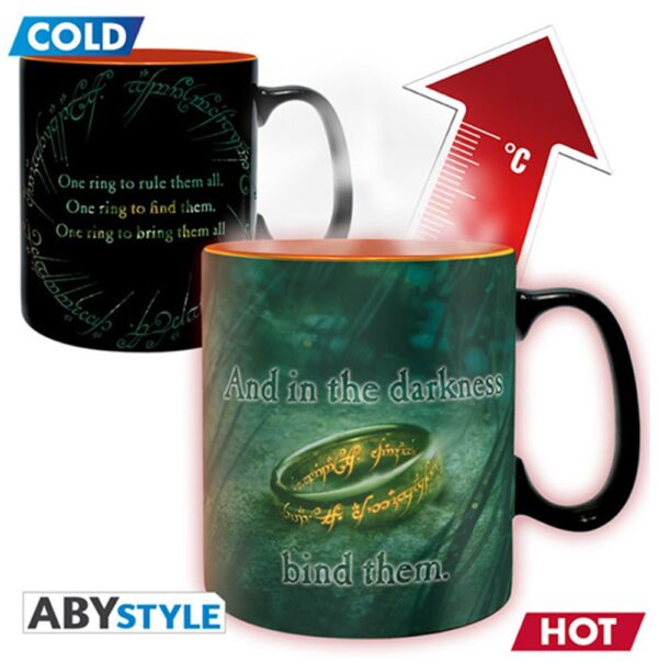 The Lord Of The Rings Sauron Heat Changing Mug