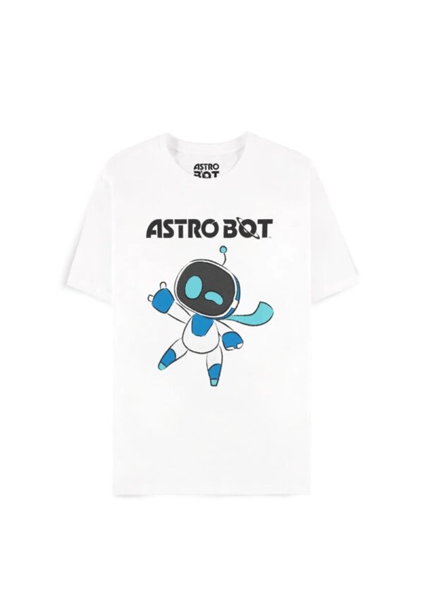 Astrobot White Men T-Shirt (L)