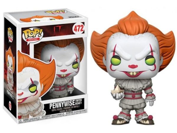 Funko POP! IT N° 472 - Pennywise (With Boat)