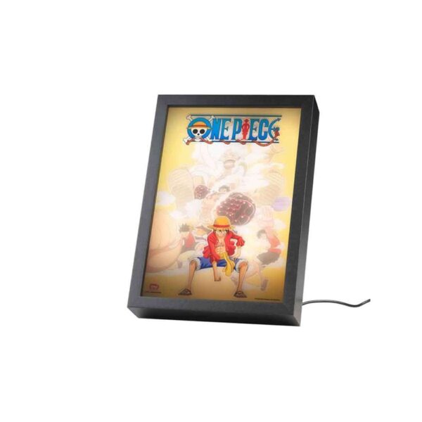 One Piece Monkey D. Luffy Framed LED Print 28x20x5cm