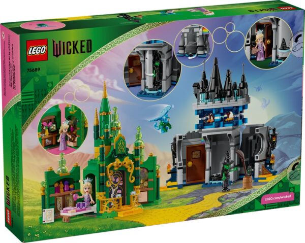 LEGO Wicked 75689 Emerald City & Kiamo Ko Castle