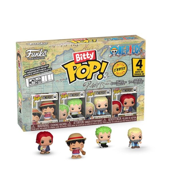 Funko Bitty POP! One Piece Monkey D. Luffy 4 Pack