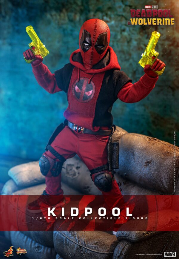 Marvel Deadpool & Wolverine Kidpool Sixth Scale Hot Toys Figure
