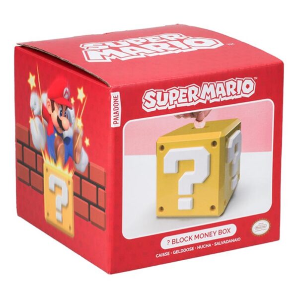 Super Mario Question Block Money Box