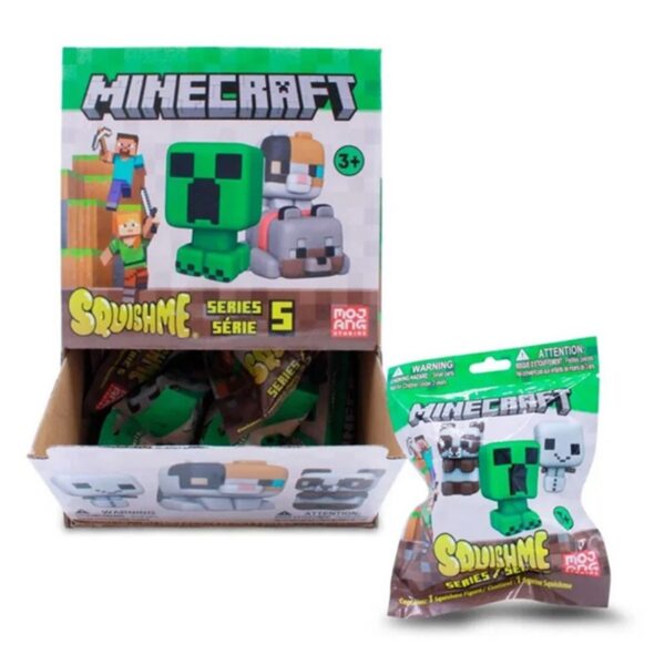 Minecraft Squishme Anti-Stress Mystery Figures Series 5