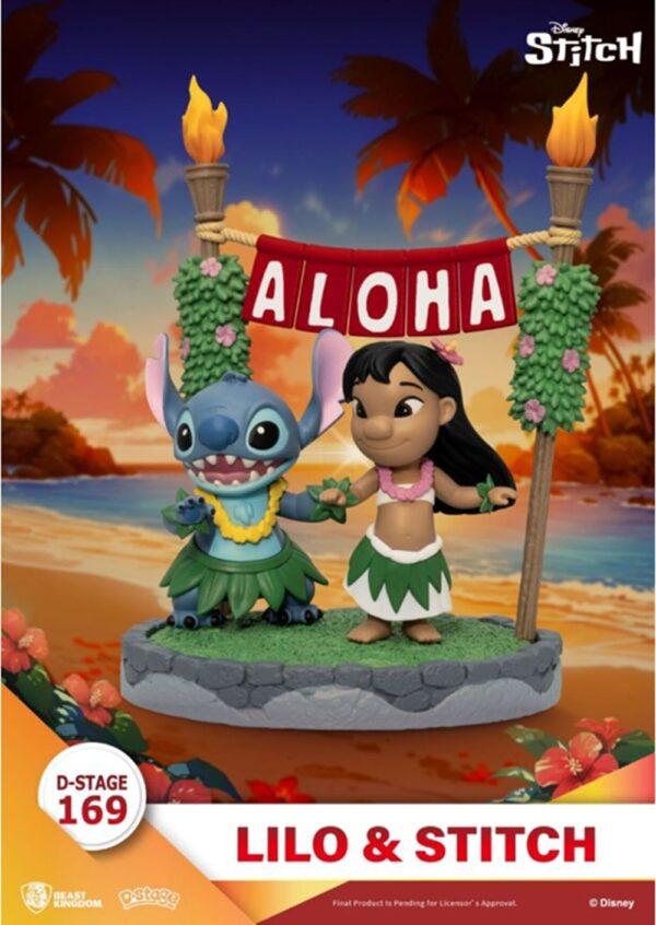 Disney Lilo & Stitch Aloha Diorama D-Stage Beast Kingdom