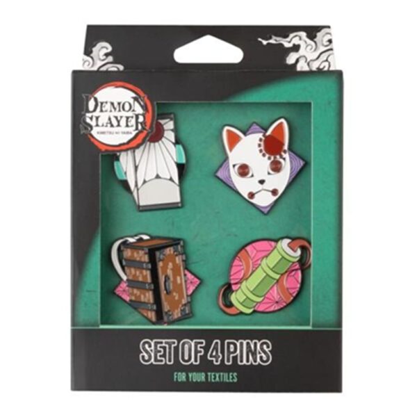 Demon Slayer Set of 4 Pin's